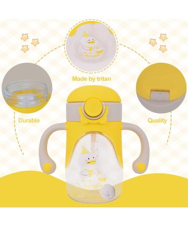 Bunnytoo Sippy Cup for Toddlers - 240ml | Leak-Proof Silicone Spout | BPA-Free | Yellow - Buy Online on GoSupps.com
