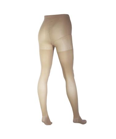 Truform 20-30 mmHg Maternity Compression Pantyhose for Pregnant Bumps | Tummy Support | Beige Petite - Best International Shipping - Buy Online on GoSupps.com