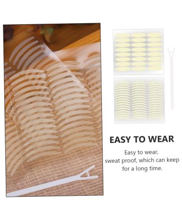 DOITOOL 2sets Double Eyelid Sticker Magnetic Eyelashes for Single Eyelid Invisible Eye Sticker Women Eyelid Beautifying Eye Sticker Eyelid Stickers Sided Beauty Products Pe Cosmetic 8.3x7.6cm As Shown - Buy Online on GoSupps.com