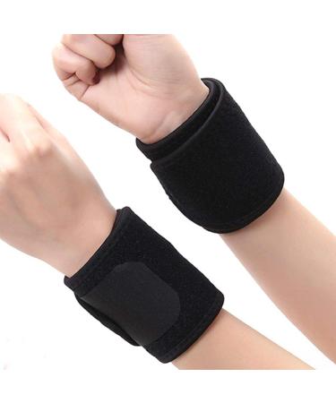 Buy Self Heating Wrist Brace - Therapeutic Far Infrared Heat Therapy Support | Unisex Wrist Wrap for Sports & Pain Relief - Buy Online on GoSupps.com