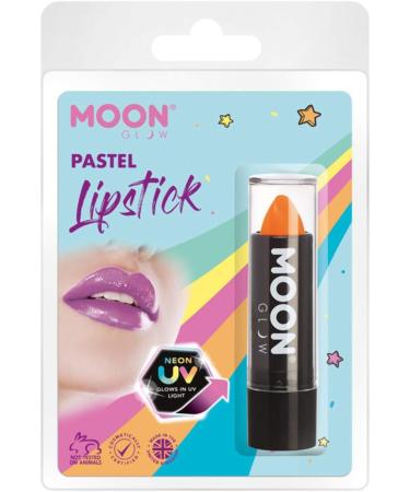  Smiffys Smiffys Moon Glow Pastel Neon UV Lipstick Orange - Buy Online on GoSupps.com