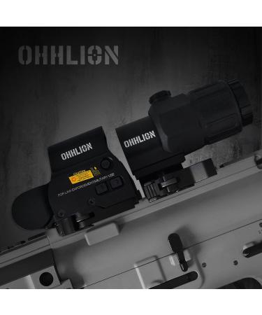 Green/Red Dot Holographic Reflex Sight Scope with G33 3X Magnifier Combo - Built-in Flip QD Mount - Buy Online on GoSupps.com