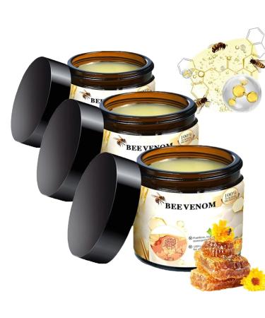 LXCJZY Bee Venom Cream Professional Bee Venom Repair Cream Professional Bee Venom Correcting Gel Bee Venom Mole and Wart Treatment Cream for All Parts of The Body (3pcs)