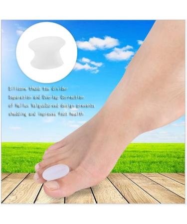 DEAVER Silicone Toe Separators - Bunion Corrector & Gel Spacers for Men and Women (3 Pairs) - Buy Online on GoSupps.com