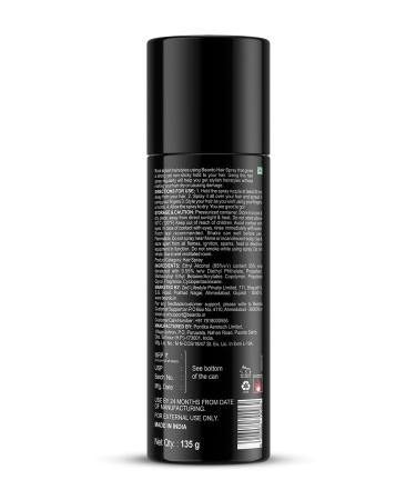 Strong Hold Hair Spray 135 ml | Hair Spray for Men | Hair Styling Spray | Hair Setting Spray | Hair Fixing Spray | Strong Hold | Shine White - Buy Online on GoSupps.com