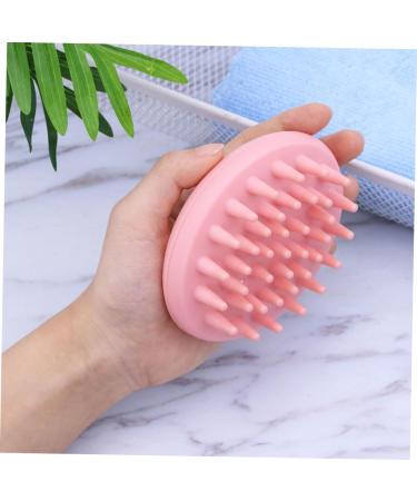 Magiclulu Scalp Massager Brush for Curly Hair - Automatic Shower Shampoo Brush - Pink Hair Care Tool - Buy Online on GoSupps.com