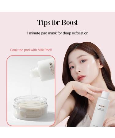 Simplet Milkpeel Toner to Essence Gentle Daily Exfoliating Hydrating Toner for Smooth Radiant Skin Strengthens Moisture Barrier Perfect for Sensitive Skin Balanced Healthy Glow 200ml - Buy Online on GoSupps.com
