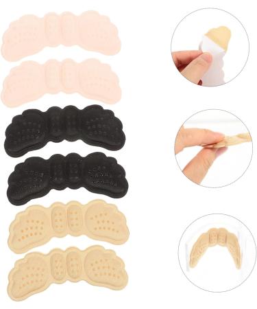 FOMIYES Heel Pads - 3 Pairs Anti-Slip Wear Pads for Shoes | Assorted Colors | Outdoor Heel Protectors | 10x3.5x0.3cm - Ship Worldwide - Buy Online on GoSupps.com