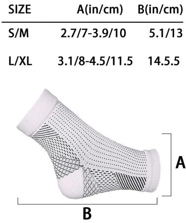 3 Pairs Dr. Sock Soothers Neuropathy Socks - Heelium Pain Relief - Compression Foot Sleeve Support (L/XL Black) - Buy Online on GoSupps.com