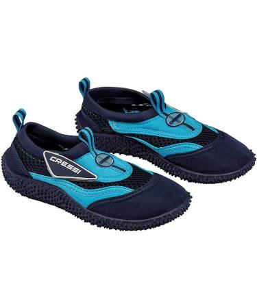 Cressi Children's Coral Jr Boy Bathing Shoes 33 EU Multicolor Blue Light Blue