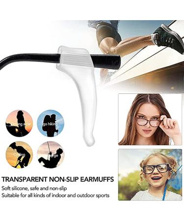 30pcs Slipproof Silicone Ear Hooks | Anti-Slip Glasses Holder & Slide Stopper - Secure Your Glasses Internationally - Buy Online on GoSupps.com