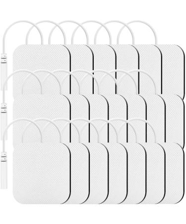 TENKER TENS Unit Replacement Pads 2x2 Reusable Electrode Pads - 20PCS 3rd  Gen Latex-Free Self-Adhesive Electrotherapy Patches for Muscle Stimulator  Electrotherapy - Non Irritating Stim Pads Design