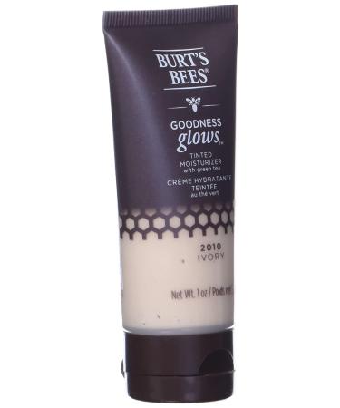 Burt's Bees Goodness Glow Tinted Moisturizer 1.0oz - Ivory | Antioxidant-Rich Formula - Buy Online on GoSupps.com