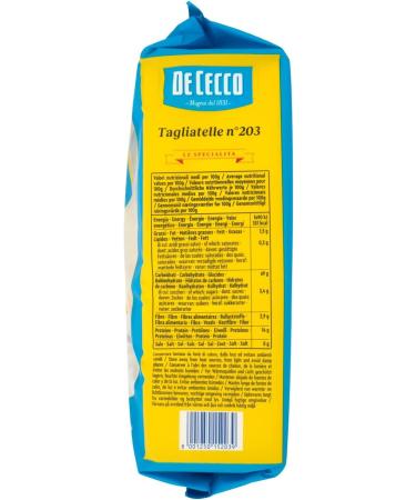 De Cecco - Tagliatelle 203 500GR - Buy Online on GoSupps.com