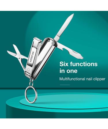 MR.GREEN Stainless Steel Multifunctional Nail Clippers - 6 Functions, Large Size - Buy Online on GoSupps.com