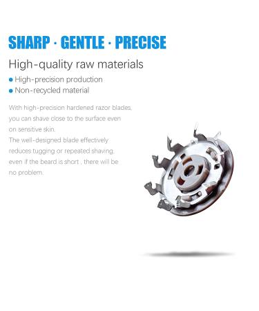 SH30 Replacement Heads for Philips Norelco Shaver Series 3000, 2000, 1000 and S738 - Pack of 3 | Durable Sharp Blades - Buy Online on GoSupps.com