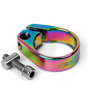 28.6mm Aluminum Saddle Clamp - Quick Clamping Bicycle Tensioner | Amonence Colored Bike Attachment - Buy Online on GoSupps.com