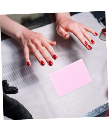 VINTORKY 3 Nail Remover Cotton Lashes Glue Nail Wraps Pad Nail Art Gel Nail Removal Pads Eyelash Nail Gel Polish Manicure Remover Wipe Cleaning Wipe Hard Natural Cotton Fiber Pink - Buy Online on GoSupps.com
