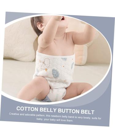 TOYANDONA 2pcs Baby Belly Button Bands for Infant Constipation Relief and Umbilical Hernia - Newborn Belly Straps for Babies - Buy Online on GoSupps.com