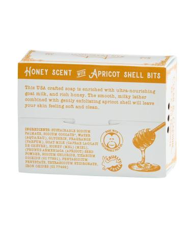 San Francisco Soap Company Honey Goat Milk Soap Bar | Dye-Free 5oz | Nourishing Unisex Fragrance - Buy Online on GoSupps.com