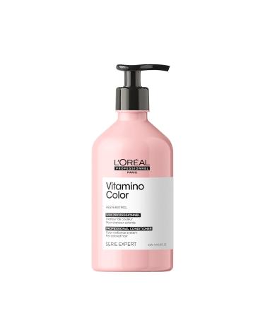 L'Oreal Professionnel Vitamino Color Conditioner | Protects & Preserves Hair Color | Enhances Shine & Vibrancy | Moisturizes & Detangles | For Color Treated Hair | 16.9Fl. Oz.