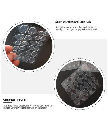 Shop Minkissy 50-Piece Double-Sided Adhesive Tape for Nail Art | Nail Tips Glue & Stickers | Perfect for Acrylic & Manicure | International Shipping Available - Buy Online on GoSupps.com