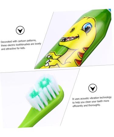 Shop FRCOLOR 3 Sets Electric Toothbrush for Kids - Soft Fur & Gentle Care International Shipping Available - Buy Online on GoSupps.com