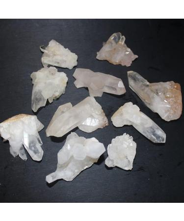 Natural White Cluster Electroplating Titanium Coating Quartz Cluster StoneCan be Used for (Size : 80g) ningxiao (Size : 100g) - Buy Online on GoSupps.com