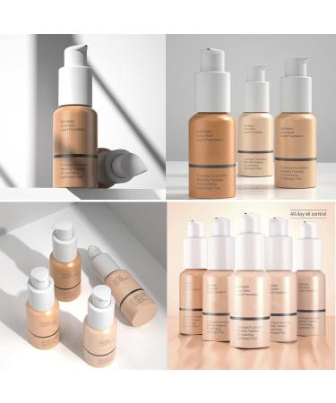 Foundation Full Coverage Foundation Long-Lasting Matte Oil Control Concealer Liquid Foundation 30ml Great Choice and Gift (101# Porcelain) - Buy Online on GoSupps.com