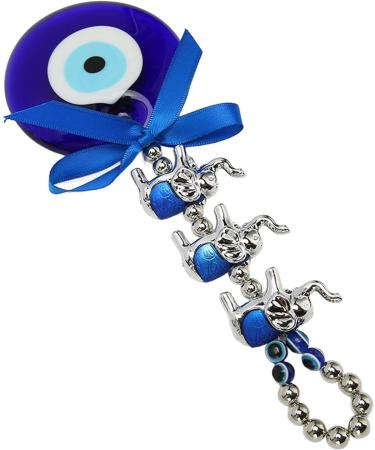Eye Hand Amulet 8.3in Hanging Ornament for Garden - Positive Attitude & Good Luck - Buy Online on GoSupps.com