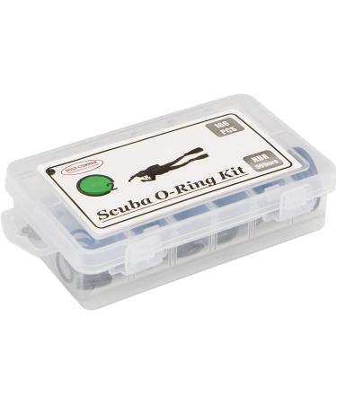 166 Piece Scuba O-Ring Kit for Dive Hoses & Gear - Durable Synthetic Rubber O-Rings for Scuba Tanks - Dive Equipment Essential - Buy Online on GoSupps.com