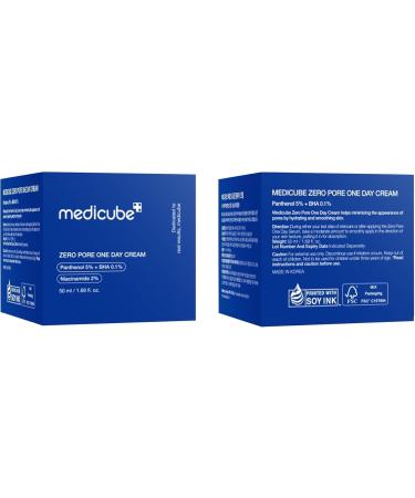 MEDICUBE Zero Pore One Day Cream (50 ml) - Buy Online on GoSupps.com