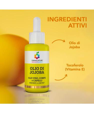 Jojoba Oil Face Body and Hair Oil Moisturizing and Soothing - Buy Online on GoSupps.com