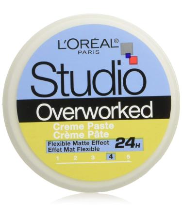 L Or al Paris Studio Line Overworked 24h Cream Paste 50-Milliliter