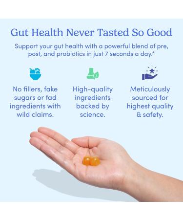FIRST DAY Women s Good Gut Tribiotic Gummies 3-in-1 Prebiotic Probiotic & Postbiotic Supplement Supports Immune Function and Digestive Oral Skin & Vaginal Health 30-Day Supply 60 Count (Pack of 1) Pouch - Buy Online on GoSupps.com