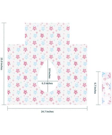 ARSMI 10Pcs Non-Woven Toilet Seat Simple Disposable Paper Toilet Paper Pad Safe Clean Camping Travel Toilet Cushion Bathroom Supplies Toilet seat 10pcs Star - Buy Online on GoSupps.com