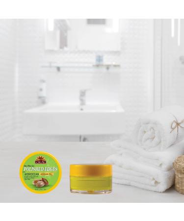 OKAY Argan Oil Edge Control - No Flaking All Day Hold for Hairline & Sideburns | Silicone & Paraben Free 0.5oz - Ideal for All Hair Types - Buy Online on GoSupps.com