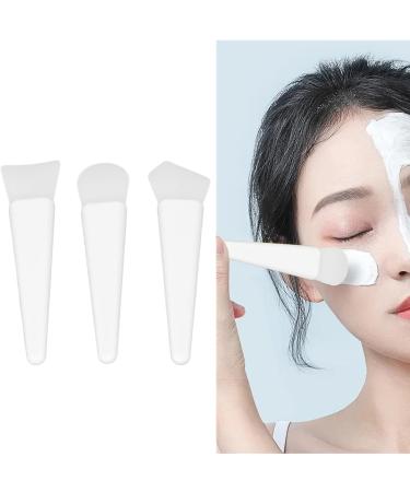 Silicone Brush Applicator Kit Evenly Distributed Silicone Brush Set for Travel (White) - Buy Online on GoSupps.com