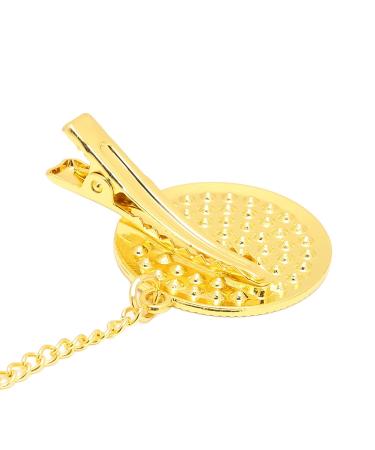 Golden Baby Pacifier | Curved Design Safe Materials 26 Letters | Healthy Bling Pacifier with Clips for 6-18 Months - Buy Online on GoSupps.com