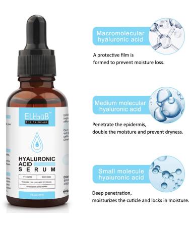 Anti Aging Vitamin C Serum Hyaluronic Acid Serum Set - with Hyaluronic Acid Skin Care Set Boost Skin Collagen Hydrate & Plump Skin Anti Aging & Wrinkle Facial Serum 1 Fl Oz (Pack of 1) - Buy Online on GoSupps.com