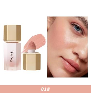 Liquid Cheek Soft Cream Blush Rouge Long-Lasting Formula Women's Cosmetics Makeup for Daily Use at Workplace - Buy Online on GoSupps.com