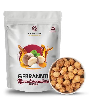 Sultan s Palace Burnt Macadamia Dutch with Premium Quality - 200g - Burned Nuts - very special sweets from all over the world - Macadamia nuts - caramelized nuts S ß 200 g (1 Pack)