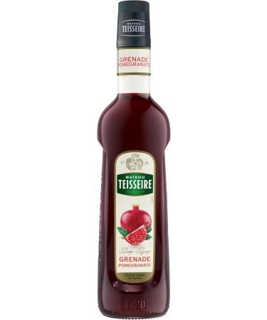 Mathieu Teisseire Pomegranate Syrup for drinks soft drinks cocktails with or without alcohol beers smoothies bottle - Buy Online on GoSupps.com
