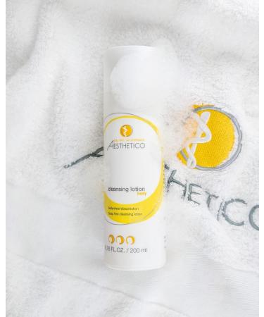 Aesthetico Cleansing Lotion - pH Neutral Dead Sea Mineral Gel for Face & Body | 200 ml - All Skin Types - Buy Online on GoSupps.com