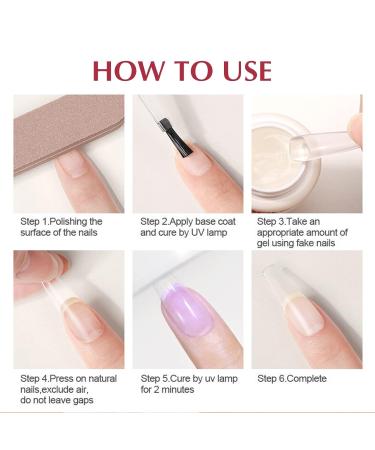 500 Pieces False Nail Tips - 12 Sizes Half-Matted Short Nail Tips for DIY Nail Art | Perfect for Starters - Ship Internationally - Buy Online on GoSupps.com