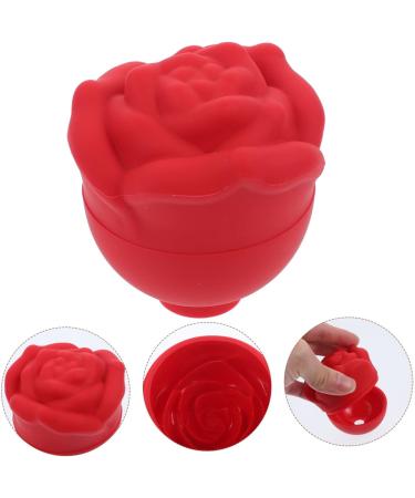 FRCOLOR 3pcs Rose Face Ice Tray - Silicone Ice Molds for Cooling Rollers & Facial Massager | Food Grade & Perfect for Cocktails - Buy Online on GoSupps.com