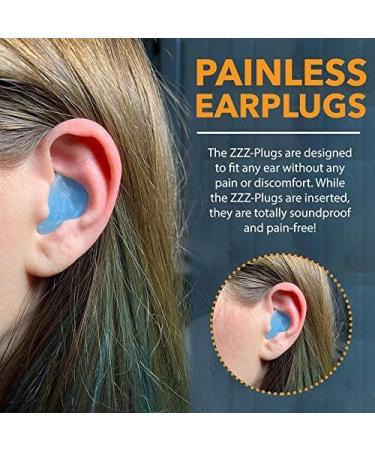 ZZZ-Plugs Silicone Earplugs - 6 Pair Value Pack for Sleeping, Swimming, Travel - Moldable Noise Cancelling Ear Plugs for Snoring, Studying, Concerts - Buy Online on GoSupps.com