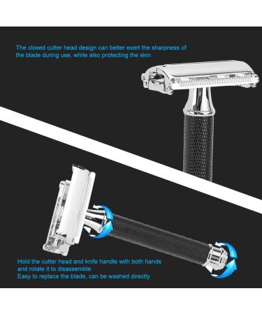 Men's Washable Manual Razor & Portable Beard Trimmer - Face & Body Shaver | International Shipping - Buy Online on GoSupps.com
