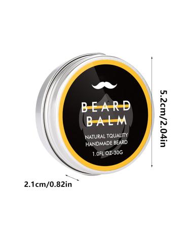 Premium Beard Butter for Men - Hydrating Moisturizer & Mustache Balm | Softens Facial Hair & Promotes Growth - 1 fl oz - Buy Online on GoSupps.com