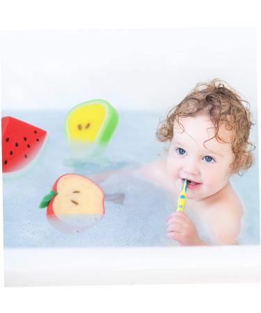4pcs Healeved Child Bath Fruit Shower Balls - Mesh Scrubber & Loofah Sponge for Kids - Soft Bathing & Body Wash Accessories - Buy Online on GoSupps.com